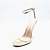 cheap Women&#039;s Sandals-Women&#039;s Wedge Sandals Clear Sandals Leather Sandals Heels Buckle Wedge Hidden Heel Open Toe Ankle Strap Sandals Gold Silver Sandals