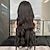 Недорогие Парик из искусственных волос на кружевной основе-парик из синтетических волос с объемной волной, гладкие парики из синтетических волос с глубокой волной, синтетические парики высокой плотности, натуральная линия роста волос, ежедневный парик