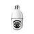 cheap Indoor IP Network Cameras-IP Camera Light Bulb, 2MP Wifi E27 Light Bulb Camera, 2.4/5G Dual Frequency IP Camera, Smart Home Security Video Surveillance, 2 Way Audio, Motion Detection Night Vision, Baby Monitor Pet Monitor