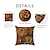 cheap Boho Style-Paisley Bandanna Double Side Cushion Cover 1PC Soft Decorative Throw Pillow Cover Cushion Case Pillowcase for Bedroom Livingroom Machine Washable Outdoor Indoor Cushion for Sofa Couch Bed Chair