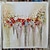 זול ציורי פרחים/צמחייה-ציור שמן צבוע-Hang מצויר ביד ריבוע טבע דומם פרחוני / בוטני מודרני כלול מסגרת פנימית
