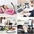 cheap Phone Holder-Phone Holder Stand Mount Desk Hanging neck Cell Phone Adjustable Phone Holder Phone Desk Stand Adjustable Metal PVC Phone Accessory for iPhone iPad Samsung Glaxy