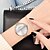 זול שעונים קוורץ-MINI FOCUS קווארץ ל נשים אנלוגי קווארץ מסוגנן אופנתי עמיד במים יצירתי מתכת סגסוגת אופנה