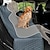 tanie Legowiska i koce dla psów-pokrowiec na siedzenie samochodowe dla psa wodoodporna podróżna dla psa transporter dla psa hamak tylny ochraniacz na tylne siedzenie samochodu mata bezpieczeństwa przewoźnik dla psów