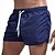 cheap Running Shorts-Men&#039;s Gym Shorts Shorts Bottoms Solid Colored Quick Dry Fluorescence+Green White Black Clothing Clothes Fitness Running Workout Jogging / Micro-elastic