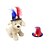 cheap Dog Clothes-Patriotic Decorations Set Dog Costume Pet Hat and Collar Independence Day Puppy Outfit Bow Tie Ajustable Cats Doggie Headband Green Tie Kit