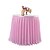 cheap Birthday &amp; Baby Shower-Table Skirt 6ft for Round Retangle Table Adjustable Tulle Table Skirting for Birthday Baby Shower Graduation Wedding Anniversary Picnic Friends or Family Party Decoration-Pastel(6FT, Pink)