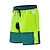 billige Shorts, tights og bukser for menn-WOSAWE Herre Downhill Shorts Sykkelshorts MTB-shorts Sykkel Fôrede shorts MTB-shorts Formsydd Fjellsykling Veisykling sport Ensfarget 3D Pute Pustende Hurtigtørkende Fukttransport Svart Grønn Klær