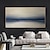 levne Abstraktní malby-ruční olejomalba plátno umělecká dekorace abstraktní malba nožem na šířku šedá pro domácí dekoraci válcovaný bezrámový nenatažený obraz
