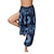 hesapli Kadın Pantolonl-Kadın&#039;s Eşoğman Altı Pantolonlar büzgülü kısa pantalon Siyah / Beyaz Yonca Havuz Orta Bel Günlük / Sportif Günlük Şık Hafta sonu Yoga Bölünmüş Desen Mikro-Esnek Tam uzunluk Rahat Grafik S M L XL