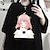billige Cosplay Anime-topper-loid forger yor forger anya forger t-skjorte tegneserie manga anime harajuku grafisk kawaii t-skjorte for menn kvinner unisex voksnes hot stamping 100 % polyester