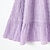 cheap Dresses and Jumpsuits-Mommy and Me Dresses Family Sets Solid Color Causal Ruched Purple Sleeveless Knee-length Daily Matching Outfits / Spring / Summer / Ruffle / Patchwork / Bow