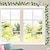 olcso Tapétabordűrök-új fx-b311 friss levelek derékvonal hálószoba nappali veranda otthon fali dekoráció falmatricák öntapadós