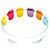 cheap Barware-Creative Tongue Marker Personalized Silicone Wine Glass Glass Clip Cup Note Tongue Wine Glass Recognizer 6 Pack