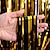 cheap Mr &amp; Mrs Wedding-Gold Metallic Tinsel Foil Fringe Curtains,3.28ft x 6.5ft Gold Photo Booth Backdrop Streamer,Photo Booth Props,for Party Door Wall Curtains Bachelorette Birthday