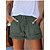 cheap Running &amp; Jogging Clothing-denim shorts women&#039;s loose fringe bandage short jeans tassel elastic waist bottom pants,dark blue,l