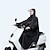 abordables Accesorios de viaje y maletas-Unisex bicicleta doble/ebike/motocicleta/scooter ciclismo chaqueta poncho capa impermeable