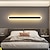 preiswerte Indoor-Wandleuchten-Lightinthebox minimalistische lange Wandleuchte, 40 cm/60 cm moderne LED-Hintergrund-Wandleuchte für Wohnzimmer, Schlafzimmer, Nachttisch, Innenwandleuchte aus Aluminium