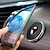 billige Bilholder-metall magnetisk biltelefonholder i bilstativ magnet mobiltelefonbrakett rund holder for iphone 12 pro samsung huawei xiaomi ny