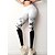 voordelige Damesbroeken-Dames Panty Leggings Zwart Medium Taille Ontwerper Casual Sportkleding Weekend Afdrukken Rekbaar Enkellengte Buikcontrole Verloop S M L XL XXL / Mager