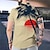 povoljno Muške košulje-Muškarci Majica Havajska košulja Grafička majica Kokosova palma Sunce Odbačenost Bež Print Vanjski Ulica Dugme-dolje Ispis Odjeća Moda Dizajnerske Ležerne prilike Havajski / Ljeto / Kratkih rukava