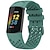 זול להקות שעונים של Fitbit-להקת שעונים חכמה מותאם ל פיטביט Charge 5 סיליקון רך שעון חכם רצועה עמיד במים מתכוונן נושם רצועת ספורט תַחֲלִיף צמיד