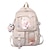 cheap Bookbags-Eagerrich Kawaii Backpack with Cute Pin Accessories Plush Pendant Kawaii School Backpack Cute Aesthetic Backpack, Back to School Gift