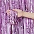 cheap Mr &amp; Mrs Wedding-3.2 ft x 9.8 ft Metallic Tinsel Foil Fringe Curtains for Party Photo Backdrop Wedding Decor (2 Pack, Gold)