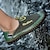 ieftine Încălțăminte manuală pentru bărbați-Bărbați Încălțăminte Oxfords Mocasini &amp; Balerini Retro Mocasini Penny Pantofi lucrați manual Plimbare Casual Zilnic Material elastic Respirabil Loafer Negru Verde Militar Albastru Vară Primăvară
