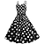 Недорогие Костюмы Старого света-платье в горошек 1950-х годов, коктейльное платье, платье-маскарад, полосатое платье-клеш, женское маскарадное вечернее/вечернее платье