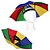 cheap Travel Bags-Novelties - Rainbow Umbrella Hat for Adults and Kids  for Summer Party Favors Hiking Camping Beach Wearables Sun Protection
