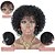 economico Parrucche di altissima qualità-parrucche sintetiche corte e profonde ricci per le donne nere parrucche ricci realistiche con frangetta parrucche per capelli ricci naturali morbidi e morbidi