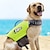 tanie Ubranka i akcesoria dla psów-Kamizelka ratunkowa dla psa kamizelka ratunkowa dla psa z nadrukiem moda plaża basen ubrania dla psów ubrania dla szczeniąt stroje dla psów sportowe &amp; outdoor pomarańczowy kostium dla dziewczynki i
