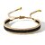 cheap Bracelets &amp; Bangles-Women&#039;s Bracelet Classic Weave Simple Fashion Glass Bracelet Jewelry White / Black For Gift Daily Beach