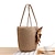cheap Bags-Women&#039;s Polyester Linen Top Handle Bag Straw Bag Shoulder Bag Zipper Daily Outdoor Solid Color White Camel