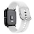 preiswerte Uhrenarmbänder für Samsung-1 pcs Smartwatch-Band für Samsung Galaxy Gang S2 Classic Sehen Sie sich 42 mm an Uhr 3 41mm Uhr Active 2 40 mm / 44 mm, Uhr Active 40 mm Uhr 3 45 mm, Uhr 46 mm 20mm 22mm Weiches Silikon Smartwatch