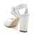 cheap Wedding Shoes-Women&#039;s Wedding Shoes Dress Shoes Wedding Sandals Bridal Shoes Bridesmaid Shoes Lace Chunky Heel Peep Toe Elegant Sweet Party Wedding Lace Satin Elastic Band Spring Summer Floral Embroidered White