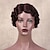 お買い得  人毛キャップレスウイッグ-ブラジルの短いピクシーカット人間の髪の毛のかつら指の波黒人女性のためのヘアスタイルフルマシン製のかつら短いかつら