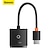 billige USB-hubber og -brytere-BASEUS HDMI 1.3 Huber 1 porter Høyhastighet LED-indikator USB-hub med VGA Strømforsyning Til
