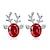 cheap Earrings-1 Pair Stud Earrings Earrings For Women&#039;s Resin Street Gift Beach Acrylic Alloy Classic Elk