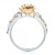 preiswerte Ringe-Ring Party Klassisch Silber Aleación Blütenform Einfach Elegant 1 Stück / Damen / Geschenk