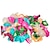 cheap HawaiianSummer Party-109pcs Tropical Balloons Arch Garland Kit Pink Green Gold Confetti Balloons with Palm Leaves for Baby Shower Birthday Hawaii Luau Flamingo Aloha Party Supplies