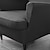 voordelige Fauteuil deksel en armloze stoelhoes-effen kleur stretch wingback stoelhoes bordeauxrode wingback stoelhoezen spandex stof wingback fauteuilhoes met zitkussenhoes voor woonkamer slaapkamerfit ikea strandmon stoel