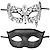 economico oggetti di scena per cabine fotografiche-maschere veneziane di coppia set maschera da ballo in maschera carnevale mardi gras maschera da ballo maschere per feste in maschera