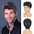 abordables Perruque homme-Hommes perruques gris court couches perruque synthétique remplacement cosplay costume fête vêtements quotidiens perruque de cheveux