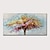 tanie Obrazy z kwiatami/roślinami-Handmade obraz olejny na płótnie dekoracja artystyczna do dekoracji abstrakcyjny nóż malowanie pejzaż drzewo do wystroju domu walcowane bezramowe nierozciągnięte malarstwo;
