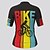 cheap Women&#039;s Cycling Clothing-21Grams Women&#039;s Cycling Jersey Short Sleeve Bike Top with 3 Rear Pockets Mountain Bike MTB Road Bike Cycling Breathable Quick Dry Moisture Wicking Reflective Strips Black Green Yellow Graphic Spandex