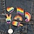 cheap Valentine&#039;s Day for Lover-16Pcs Gay Pride Pins-Pride LGBTQ Accessories Pin-Love is Love-Enamel Pins for Backpack Hat-Lapel Pins for Pride Festivals（Random）