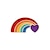 cheap Valentine&#039;s Day for Lover-16Pcs Gay Pride Pins-Pride LGBTQ Accessories Pin-Love is Love-Enamel Pins for Backpack Hat-Lapel Pins for Pride Festivals（Random）