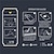 levne Držáky do auta-Držák telefonu na palubní desce Magnetické Držák telefonu pro Auto Palubní deska Kompatibilní s Všechny mobilní telefony Doplňky k mobilu